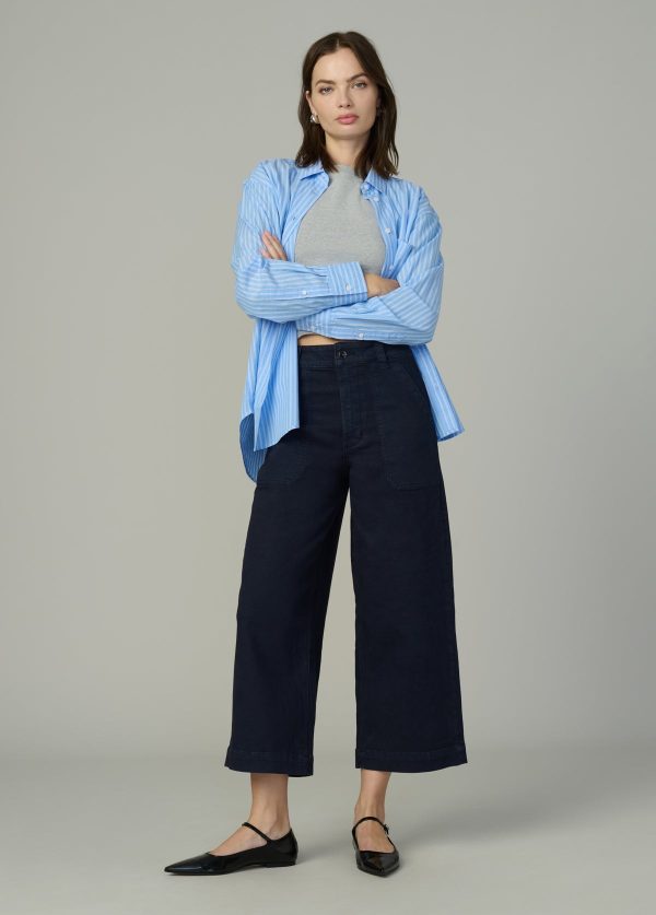 THE CHLOE UTILITY WIDE LEG CROP