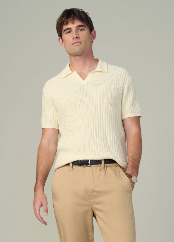 TEXTURED SWEATER POLO - Image 2