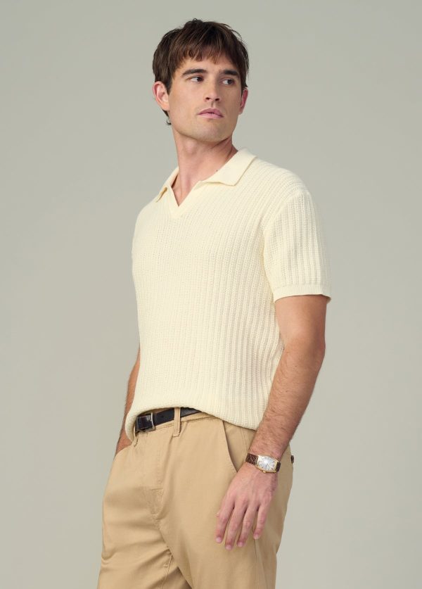 TEXTURED SWEATER POLO - Image 4