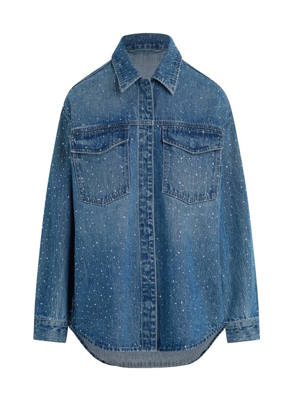 THE KATRINA CRYSTAL SHIRT JACKET - Image 7